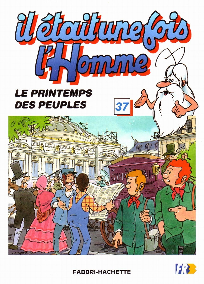 Couverture de l'album Il était une fois l'homme Tome 37 Le printemps des peuples