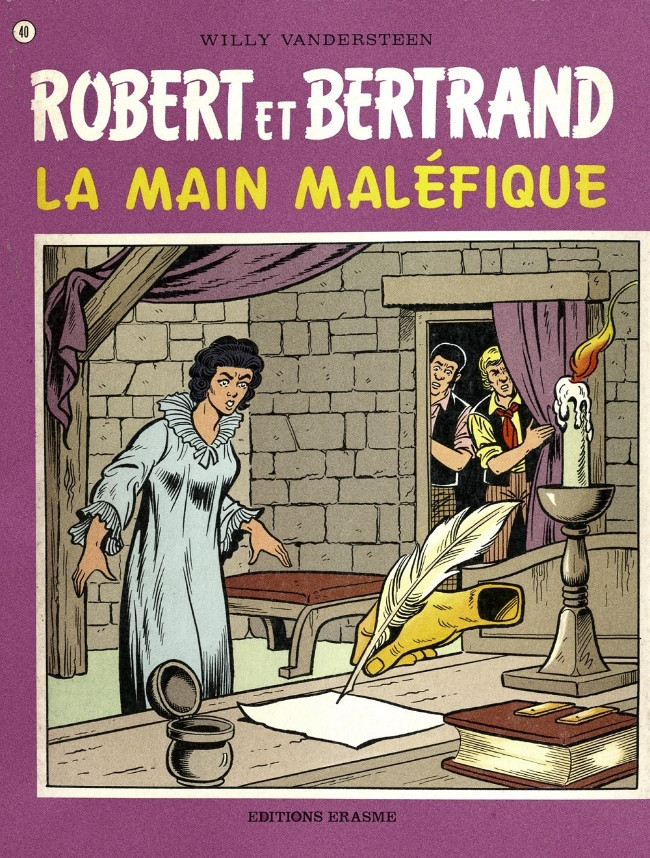 Couverture de l'album Robert et Bertrand Tome 40 La main maléfique