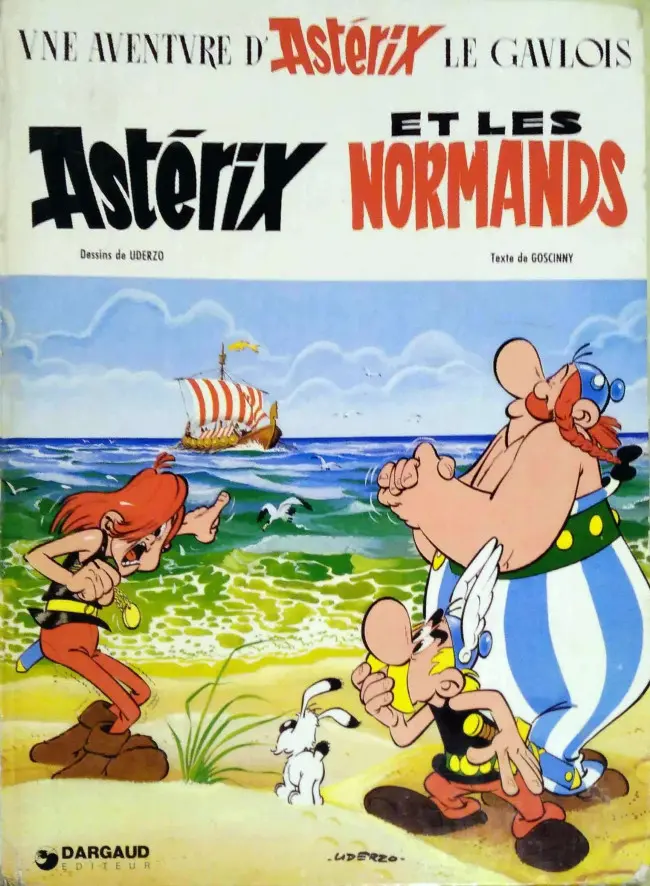 Couverture de l'album Astérix Tome 9 Astérix et les Normands