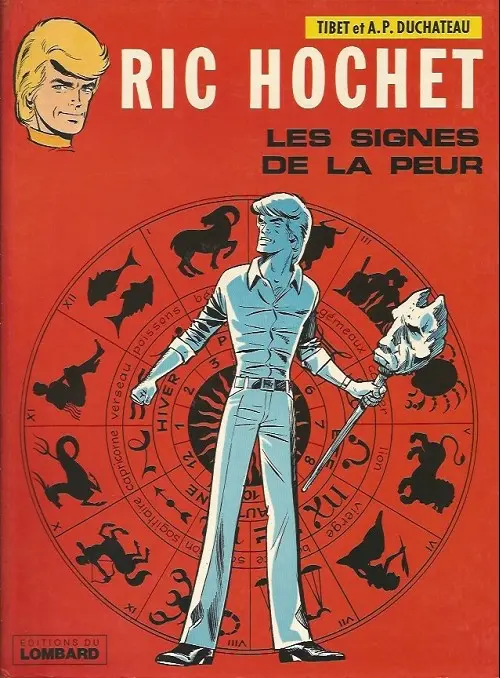 Couverture de l'album Ric Hochet Tome 19 Les signes de la peur