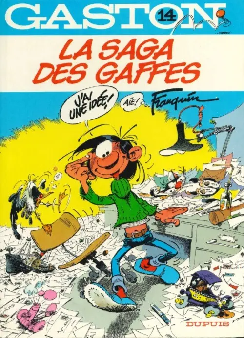 Couverture de l'album Gaston Tome 14 La saga des gaffes