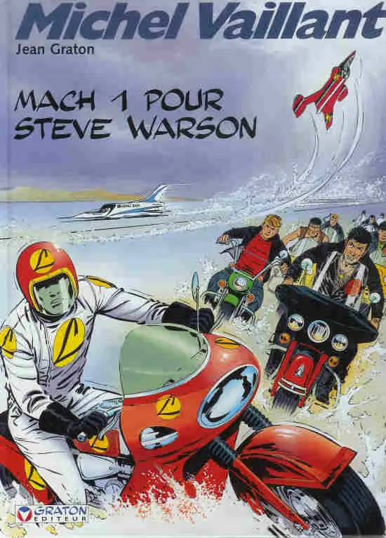 Couverture de l'album Michel Vaillant Tome 14 Mach 1 pour Steve Warson
