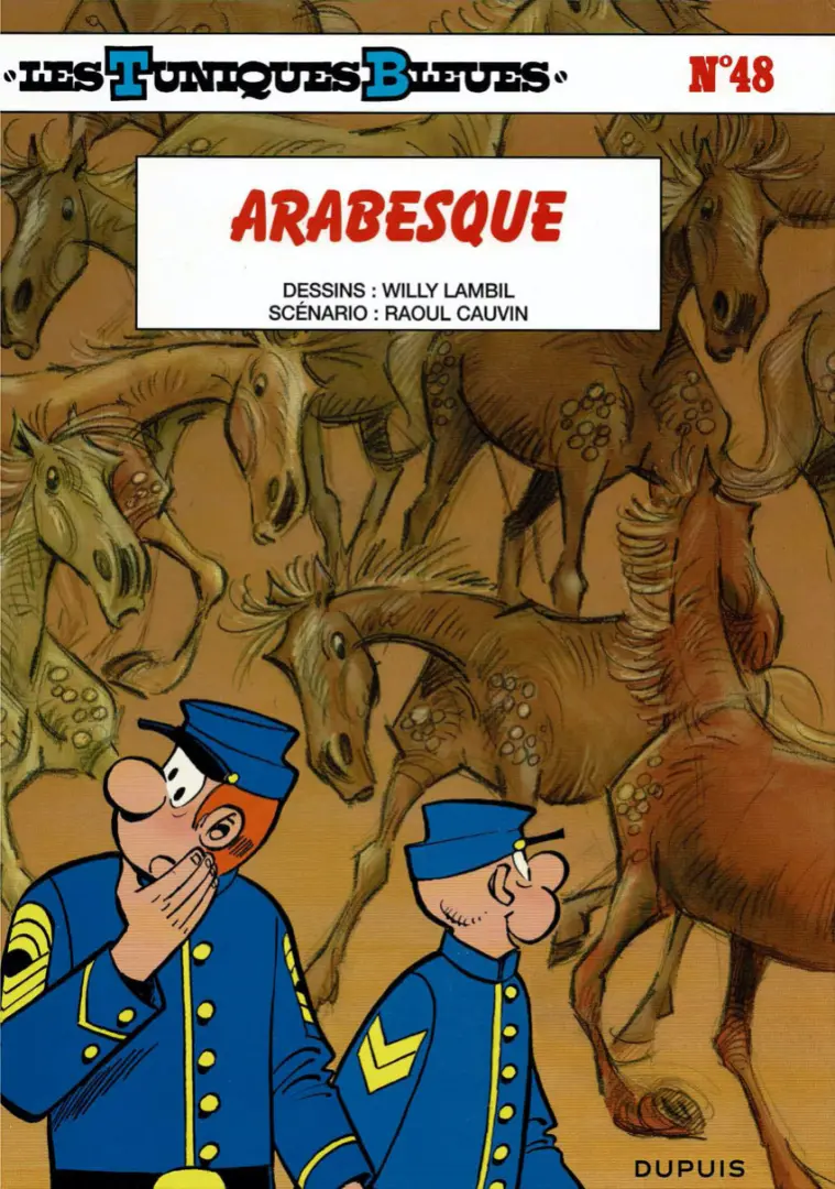 Couverture de l'album Les Tuniques Bleues Tome 48 Arabesque