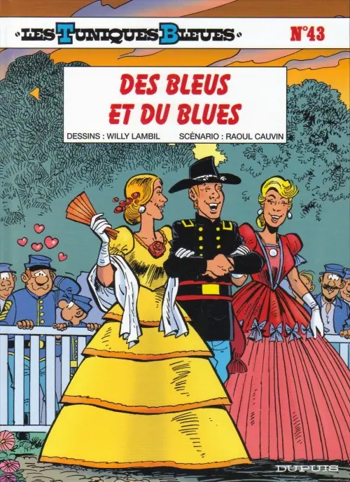 Couverture de l'album Les Tuniques Bleues Tome 43 Des bleus et du blues