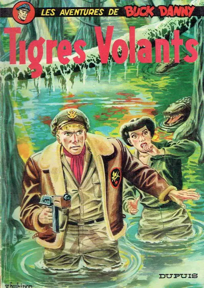 Couverture de l'album Buck Danny Tome 4 Tigres volants