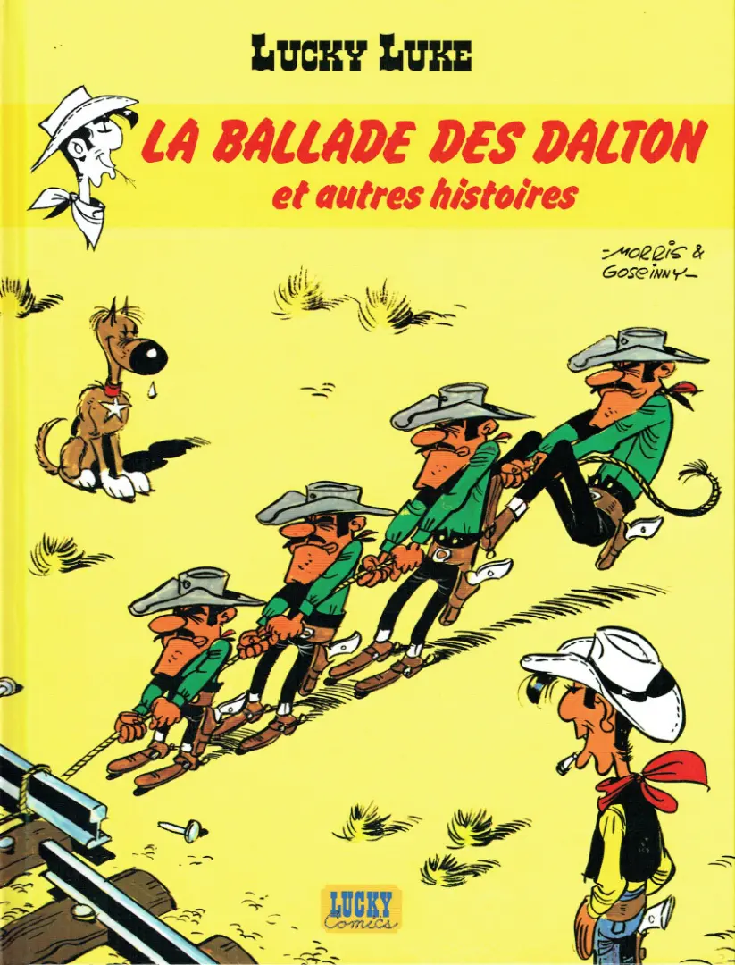 Couverture de l'album Lucky Luke Tome 55 La ballade des Dalton et autres histoires