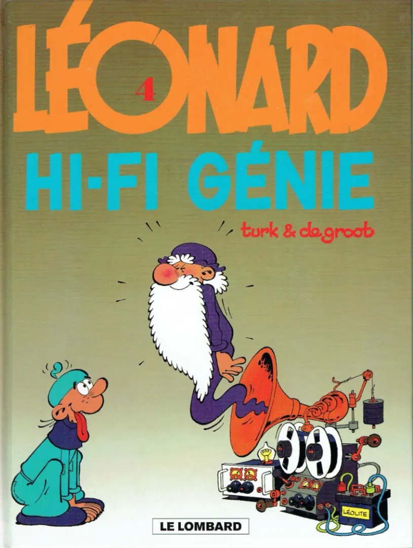 Couverture de l'album Léonard Tome 4 Hi-Fi Génie