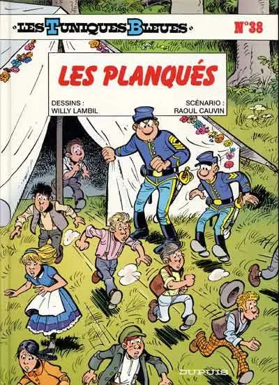 Couverture de l'album Les Tuniques Bleues Tome 38 Les planqués