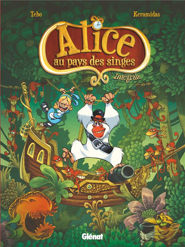 Couverture de l'album Alice au pays des singes Intégrale