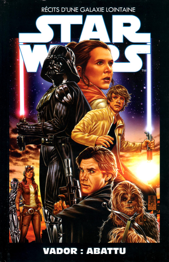 Couverture de l'album Star Wars - Récits d'une Galaxie Lointaine Volume 9 Vador : abattu