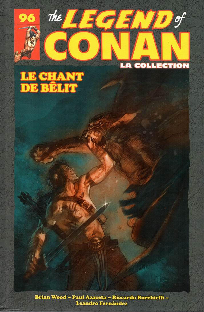Couverture de l'album The Savage Sword of Conan - La Collection Tome 96 Le Chat de Bêlit