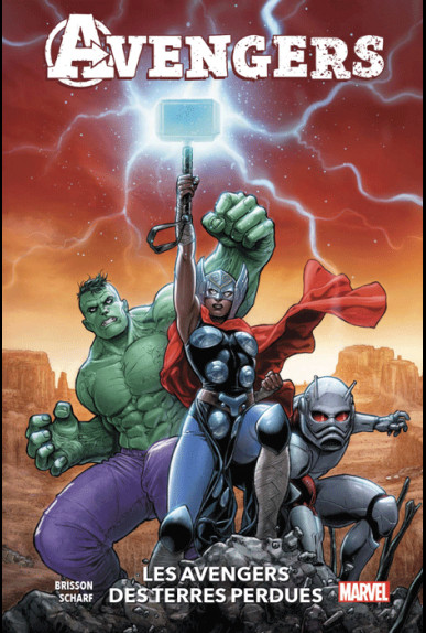 Couverture de l'album Avengers - Les Avengers des terres perdues