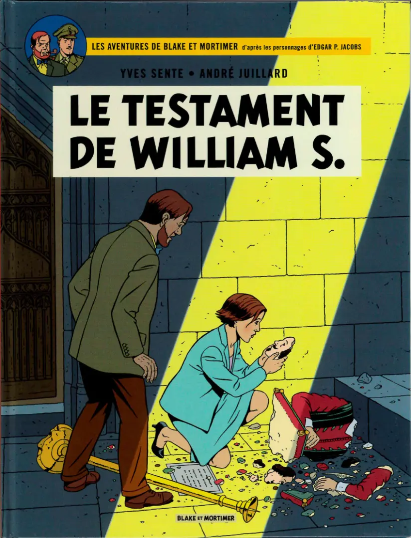 Couverture de l'album Blake et Mortimer Tome 24 Le Testament de William S.
