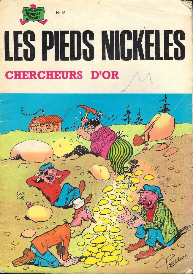 Couverture de l'album Les Pieds Nickelés Tome 19 Chercheurs d'Or