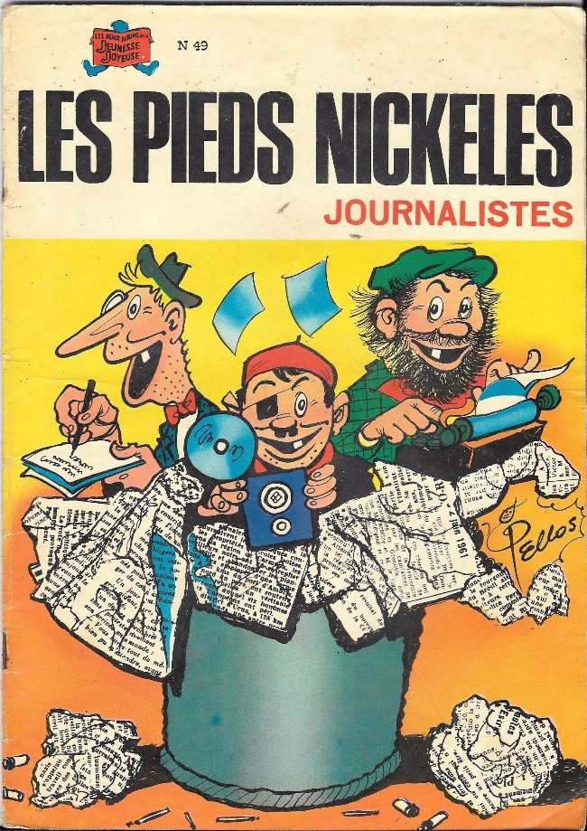 Couverture de l'album Les Pieds Nickelés Tome 49 Journalistes