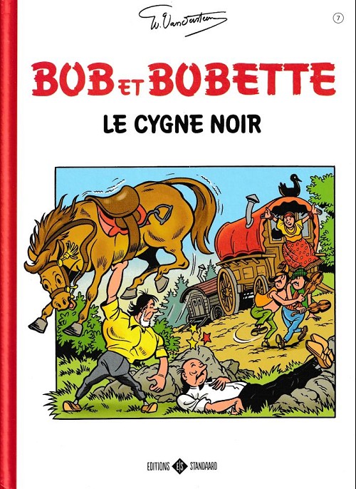 Couverture de l'album Bob et Bobette 7 Le cygne noir