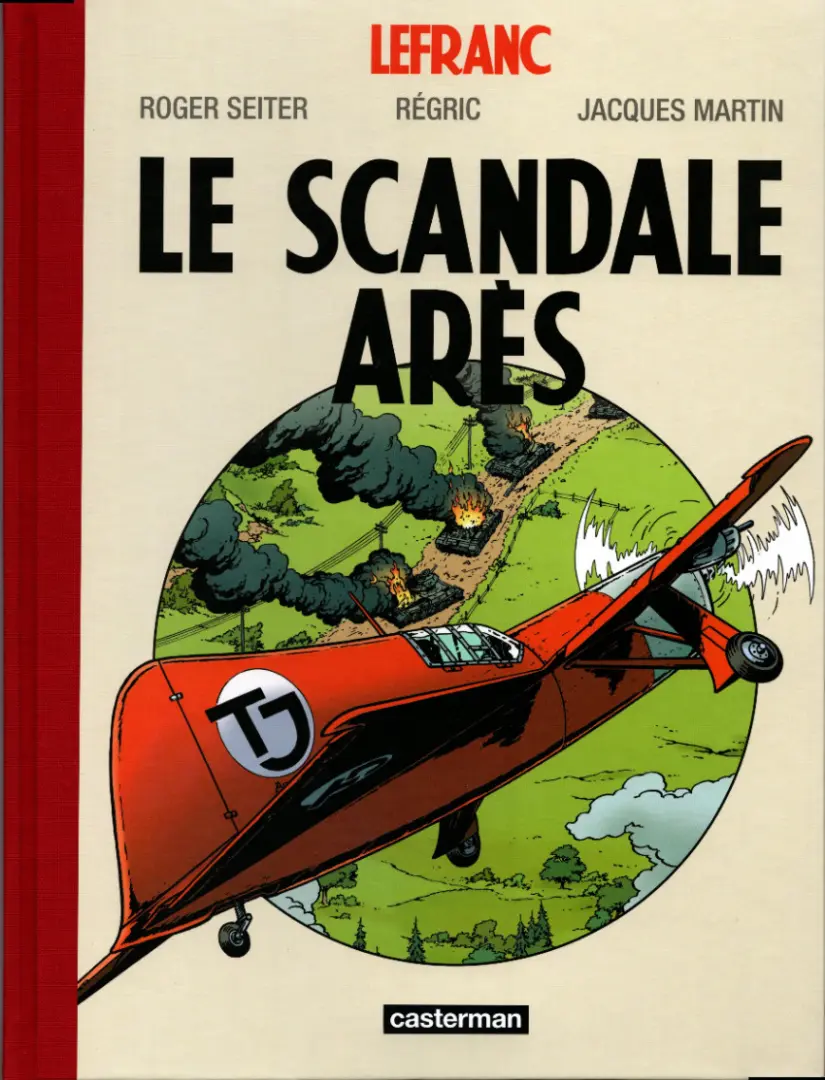 Couverture de l'album Lefranc Tome 33 Le scandale Arès