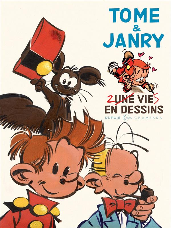 Couverture de l'album Tome & Janry : Deux Vies en Dessins
