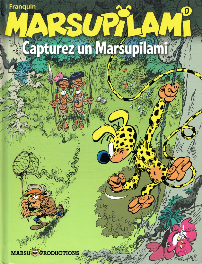 Couverture de l'album Marsupilami Capturez un marsupilami !