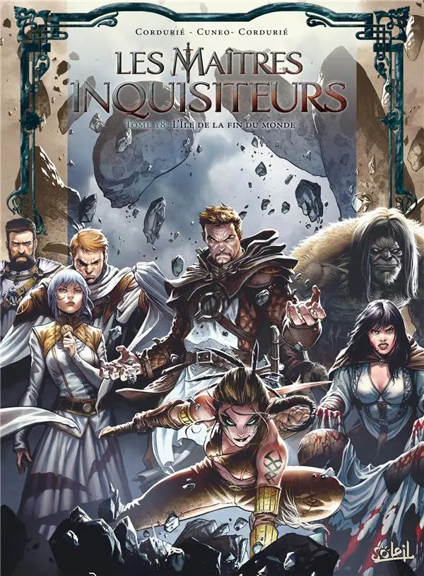 Couverture de l'album Les Maîtres inquisiteurs Tome 18 L'île de la fin du monde