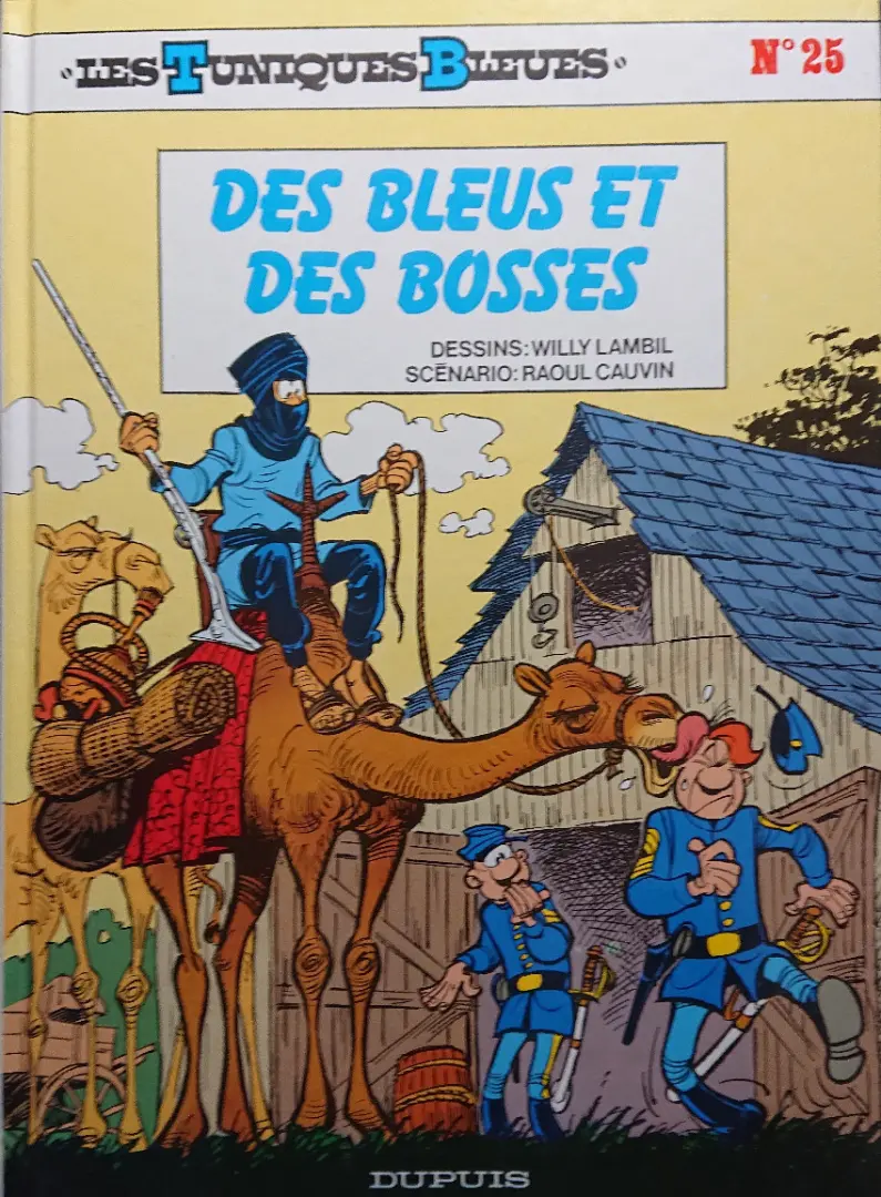 Couverture de l'album Les Tuniques Bleues Tome 25 Des bleus et des bosses