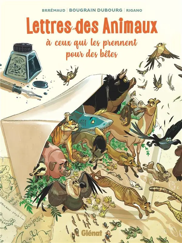 Couverture de l'album Lettres des animaux à ceux qui les prennent pour des bêtes