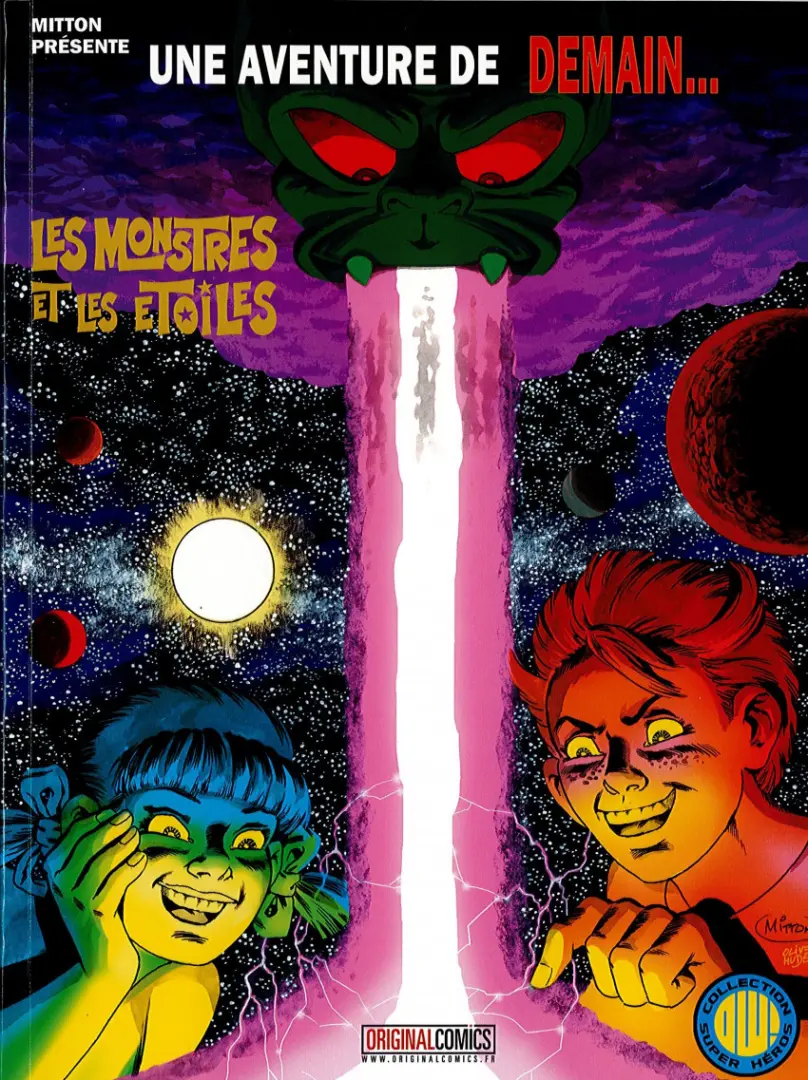 Couverture de l'album Une Aventure de Demain... Tome 2 Les monstres et les étoiles