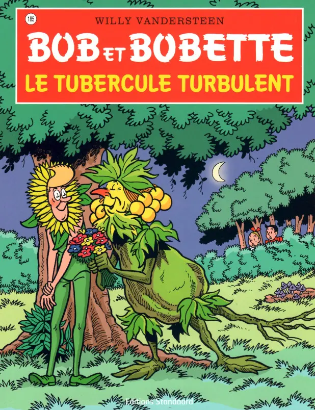Couverture de l'album Bob et Bobette Tome 185 Le tubercule turbulent