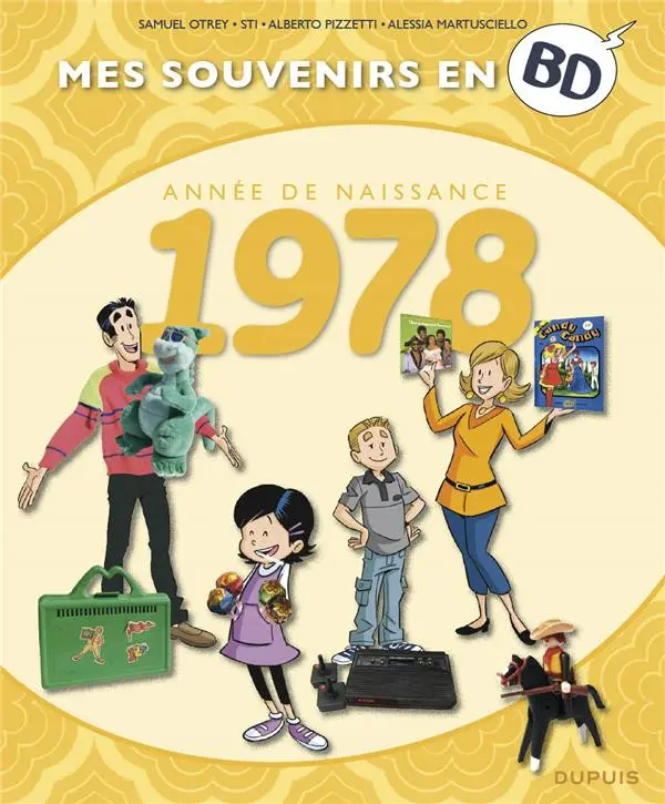 Couverture de l'album Mes souvenirs en BD Tome 39 Année de naissance 1978