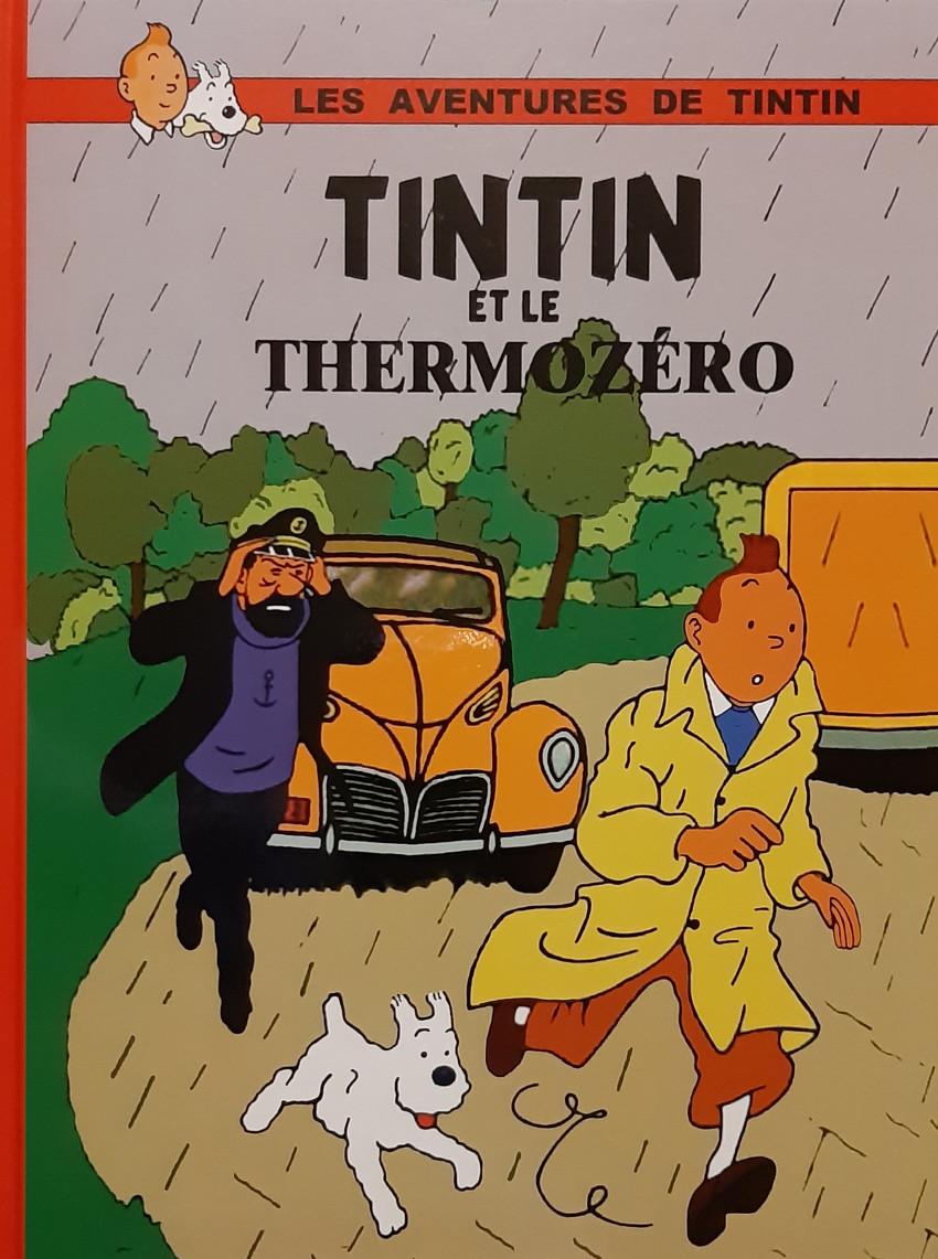 Couverture de l'album Tintin Tintin et le Thermozéro