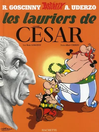 Couverture de l'album Astérix Tome 18 Les lauriers de César