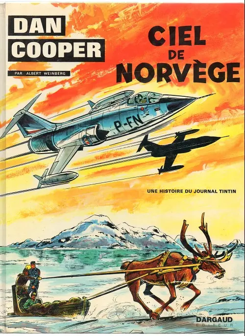 Couverture de l'album Les aventures de Dan Cooper Tome 17 Ciel de Norvège