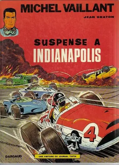Couverture de l'album Michel Vaillant Tome 11 Suspense à Indianapolis