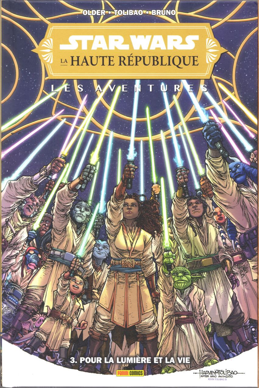 Couverture de l'album Star Wars : La Haute République - Les aventures Tome 3 Pour la lumière et pour la vie