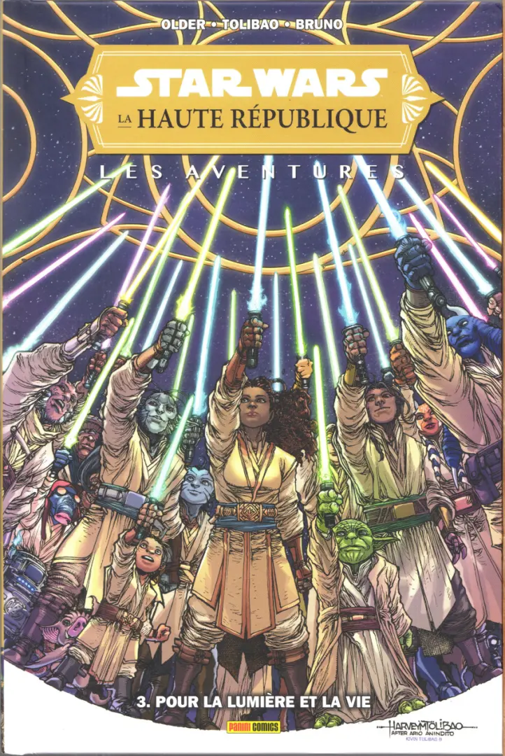 Couverture de l'album Star Wars : La Haute République - Les aventures Tome 3 Pour la lumière et pour la vie