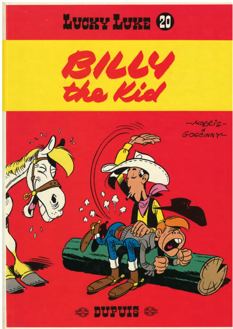 Couverture de l'album Lucky Luke Tome 20 Billy the Kid