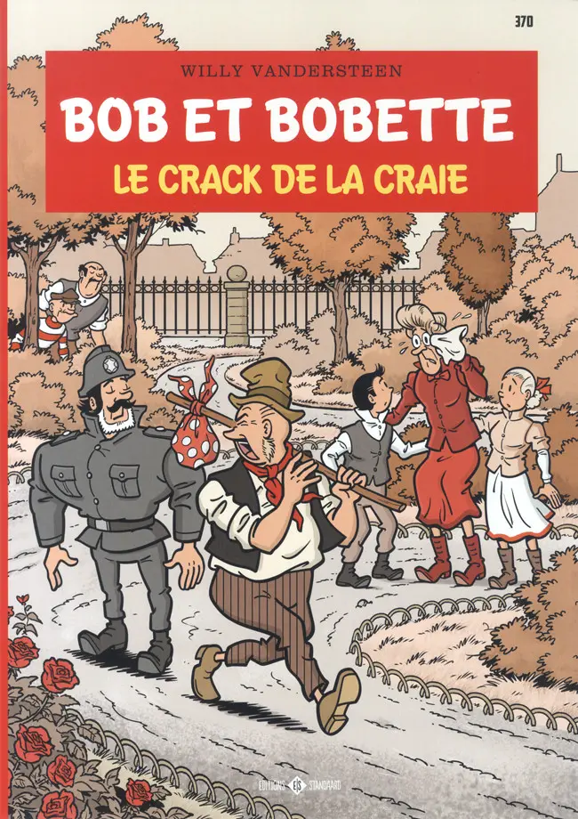 Couverture de l'album Bob et Bobette Tome 370 Le crack de la craie