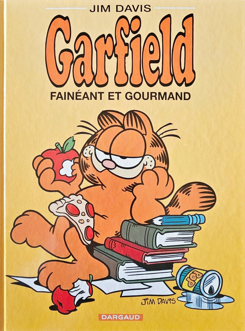 Couverture de l'album Garfield Tome 12 Fainéant et gourmand