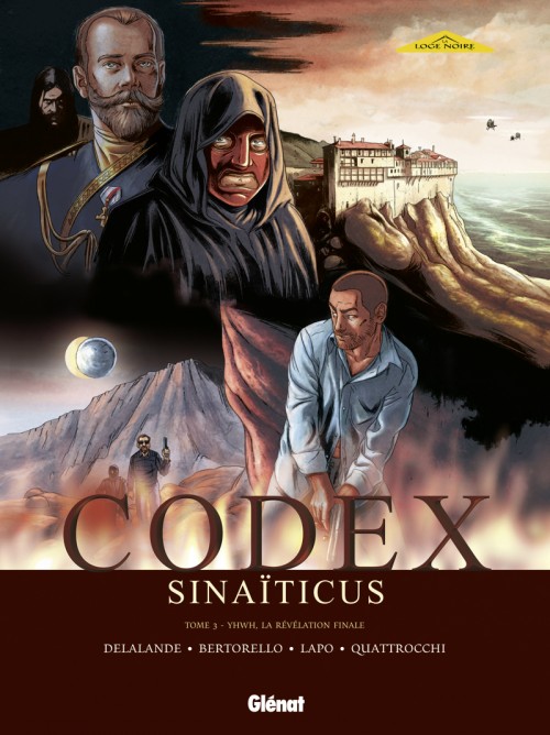 Couverture de l'album Codex Sinaïticus Tome 3 YHWH, la révélation finale