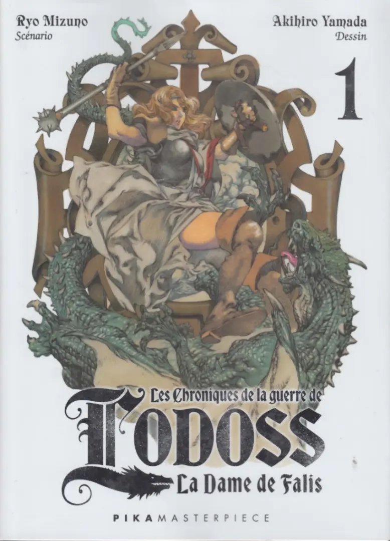 Couverture de l'album Chroniques de la guerre de Lodoss 1