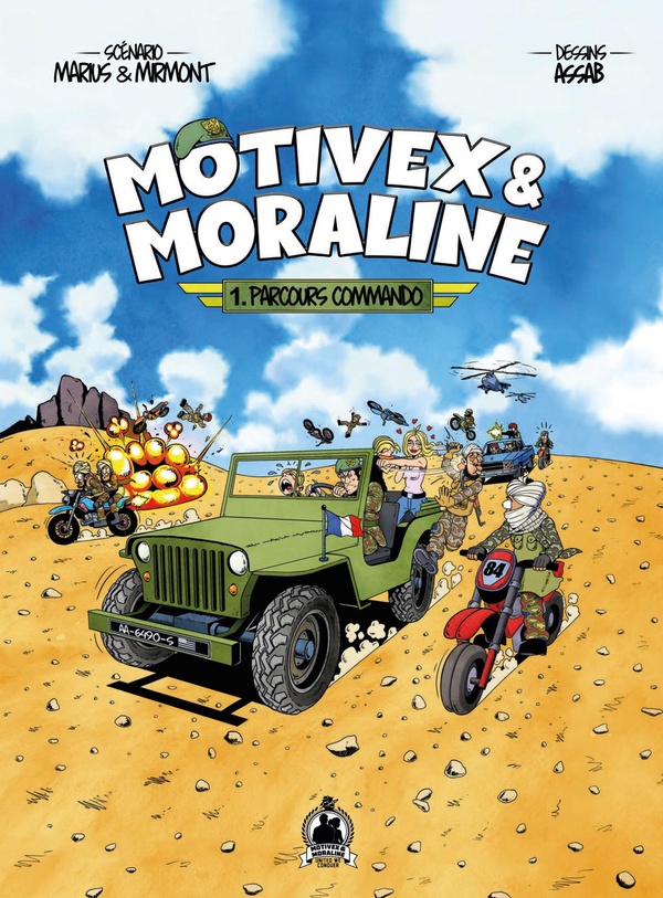 Couverture de l'album Motivex & Moraline 1 Parcours commando