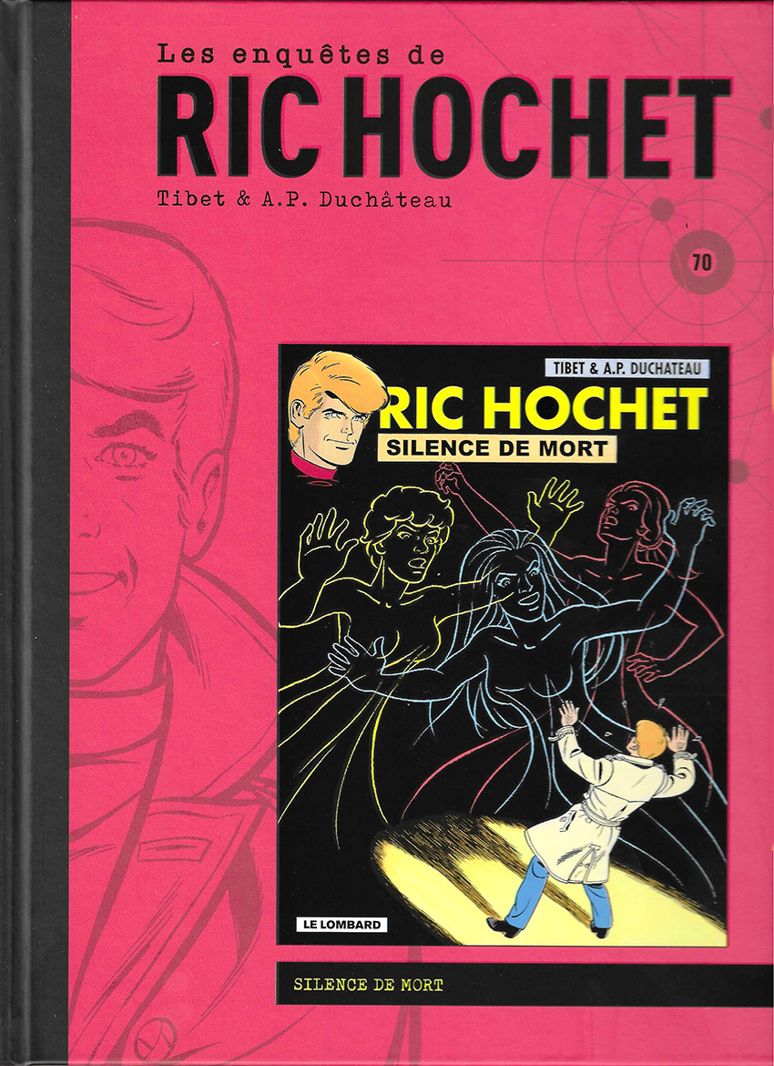 Couverture de l'album Les enquêtes de Ric Hochet Tome 70 Silence de mort