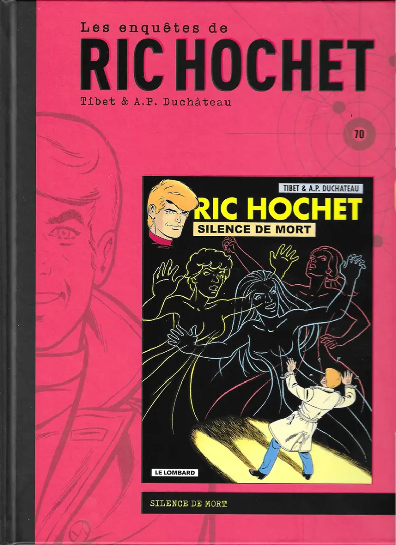 Couverture de l'album Les enquêtes de Ric Hochet Tome 70 Silence de mort