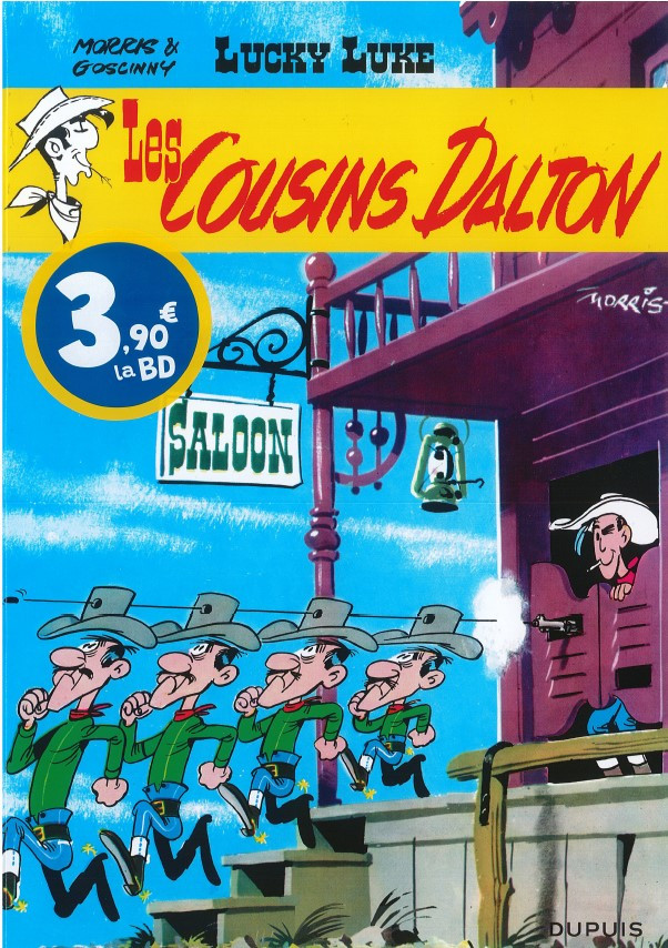 Couverture de l'album Lucky Luke Tome 12 Les Cousins Dalton