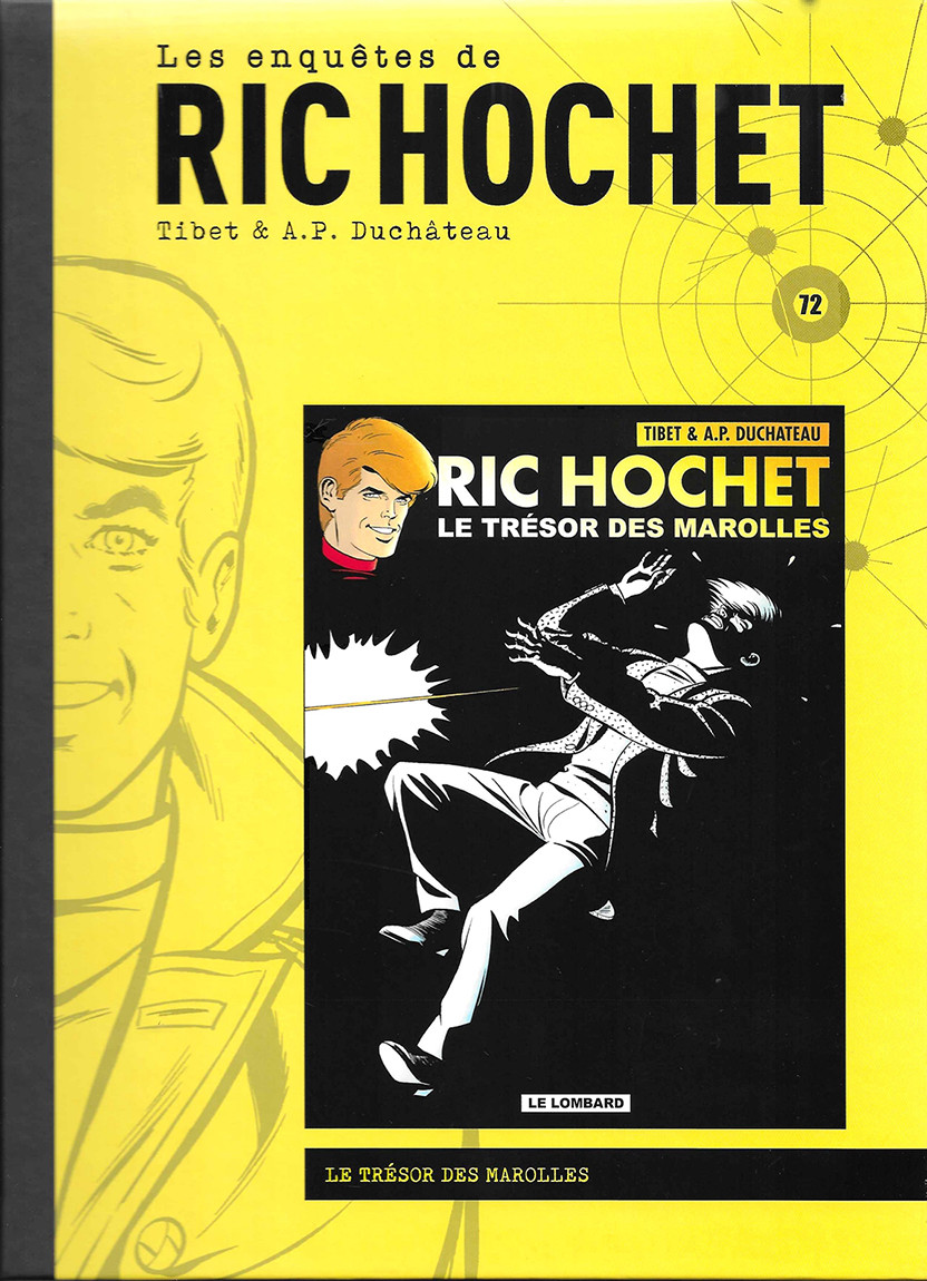 Couverture de l'album Les enquêtes de Ric Hochet Tome 72 Le Trésor des Marolles