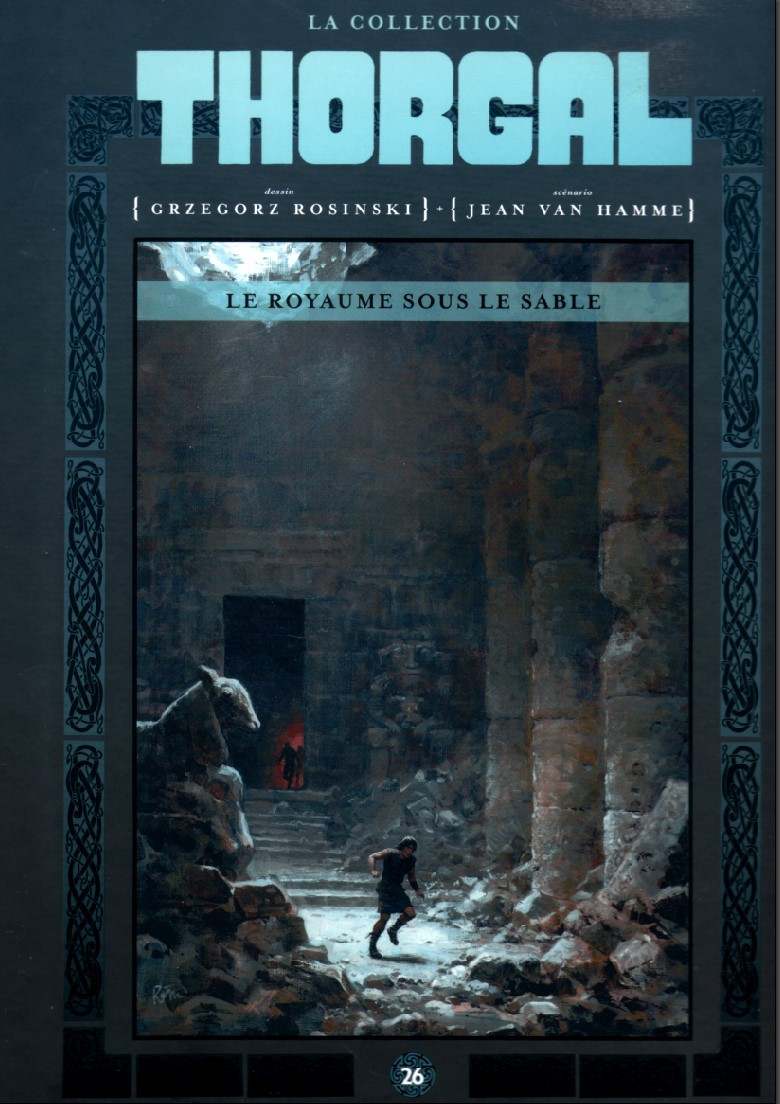 Couverture de l'album Thorgal Tome 26 Le royaume sous le sable