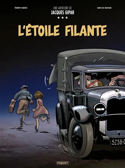 Couverture de l'album Une aventure de Jacques Gipar Tome 12 L'étoile filante