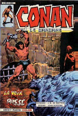 Couverture de l'album Conan le barbare Tome 5 La voix du passé