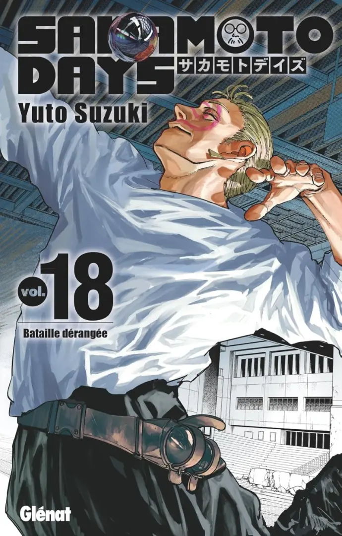 Couverture de l'album Sakamoto Days Vol. 18 Bataille dérangée