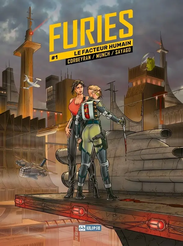 Couverture de l'album Furies #1 Le facteur humain